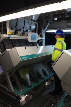 The new 1m HDPE sorting line at Viridor's Skelmersdale plant